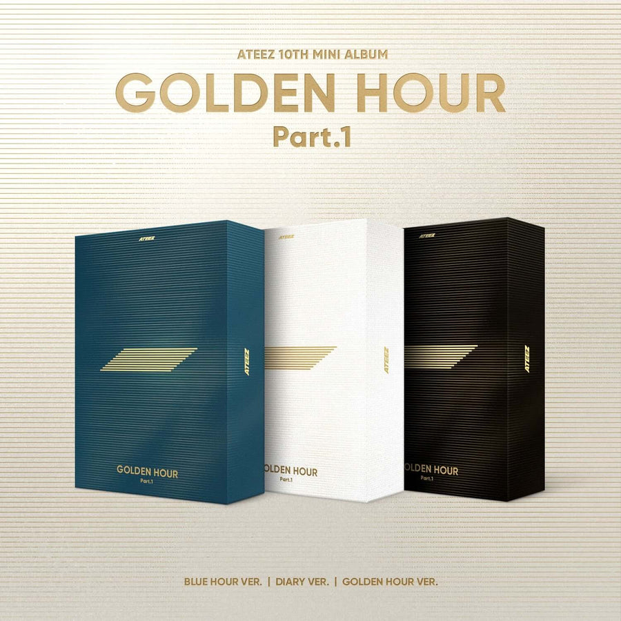 ATEEZ - 10th Album [GOLDEN HOUR : Part.1] (Set of 3) - Album Kpop