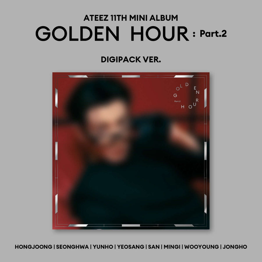 ATEEZ - 11th Album [GOLDEN HOUR : Part.2] (Digipack ver.) (Random 1 of 8) - Album Kpop