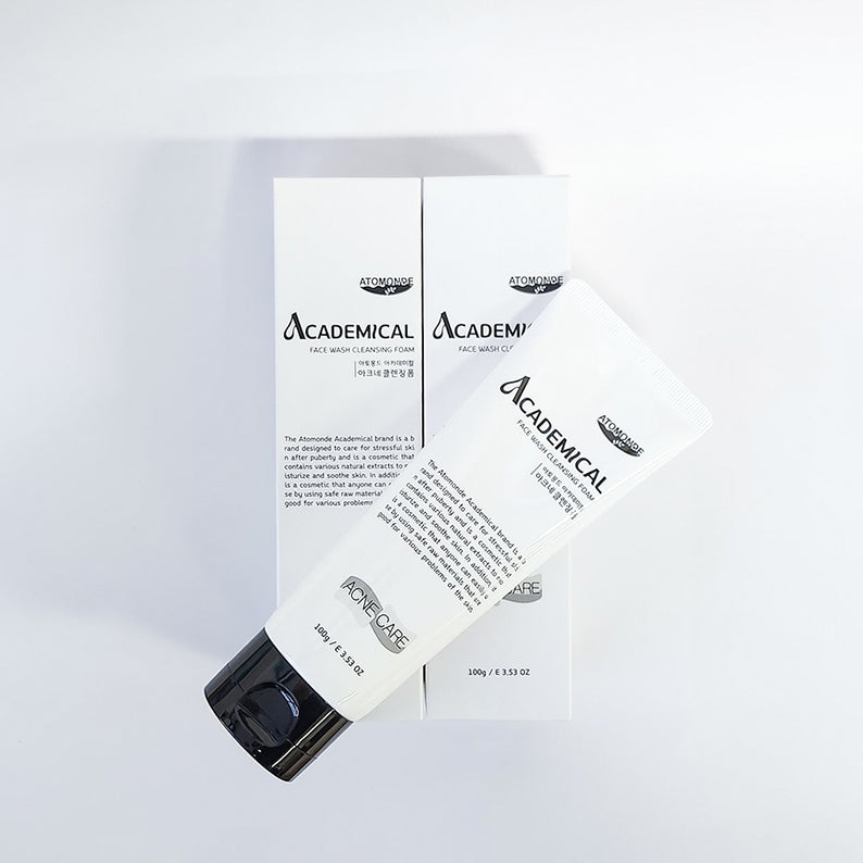 ATOMANDE Academic Face Wash Cleansing Foam 100g