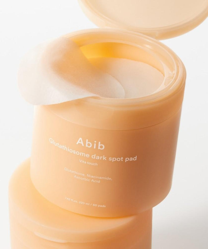 ABIB Glutathiosome Dark Spot Pad Vita Touch 60 EA, élimination des taches, soins de la peau, produit de beauté efficace