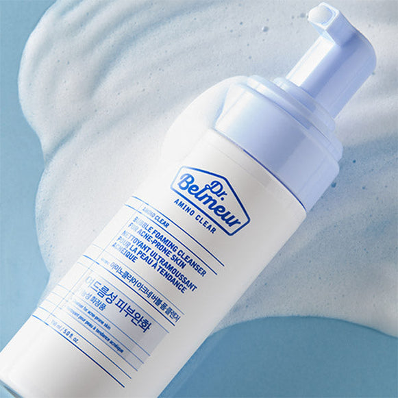 DR.BELMEUR Amino Clear Acne-Prone Bubble Foaming Cleanser 150ml en stock sur Ma Petite Corée