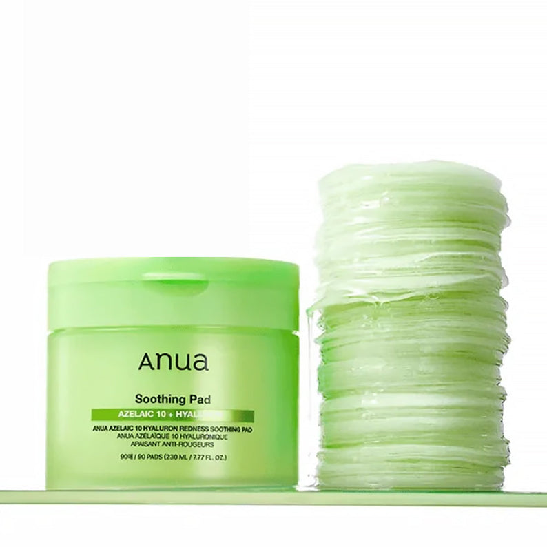 ANUA Azelaic 10 Hyaluron Redness Soothing Pad 90 pads