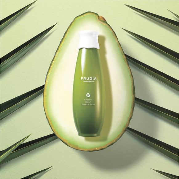 FRUDIA Avocado Relief Essence Toner 195ml en stock sur Ma Petite Corée