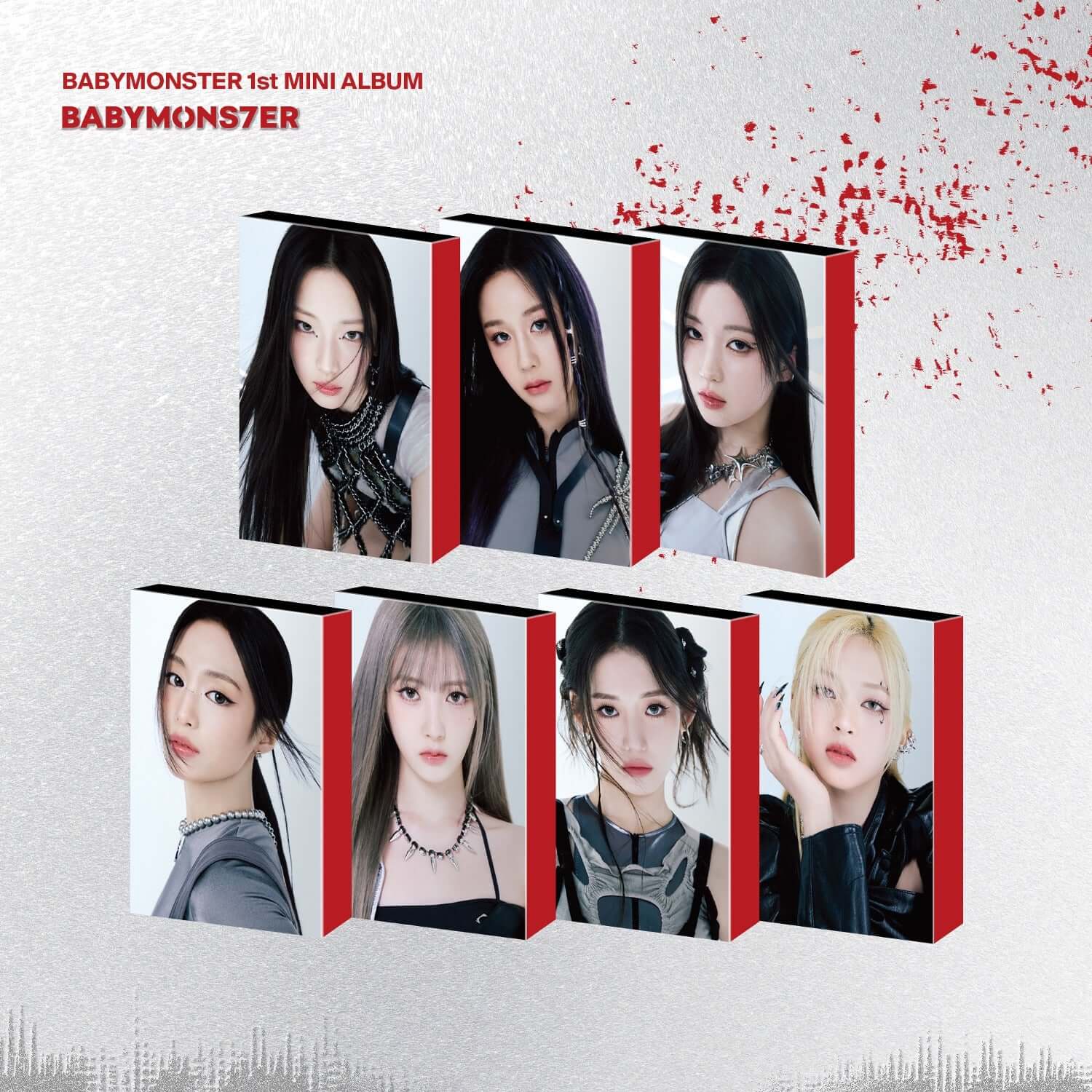 BABYMONSTER - 1st MINI ALBUM [BABYMONS7ER] YG TAG ALBUM VER. (CHIQUITA Ver.) - Album Kpop, visuels CHIQUITA et photos