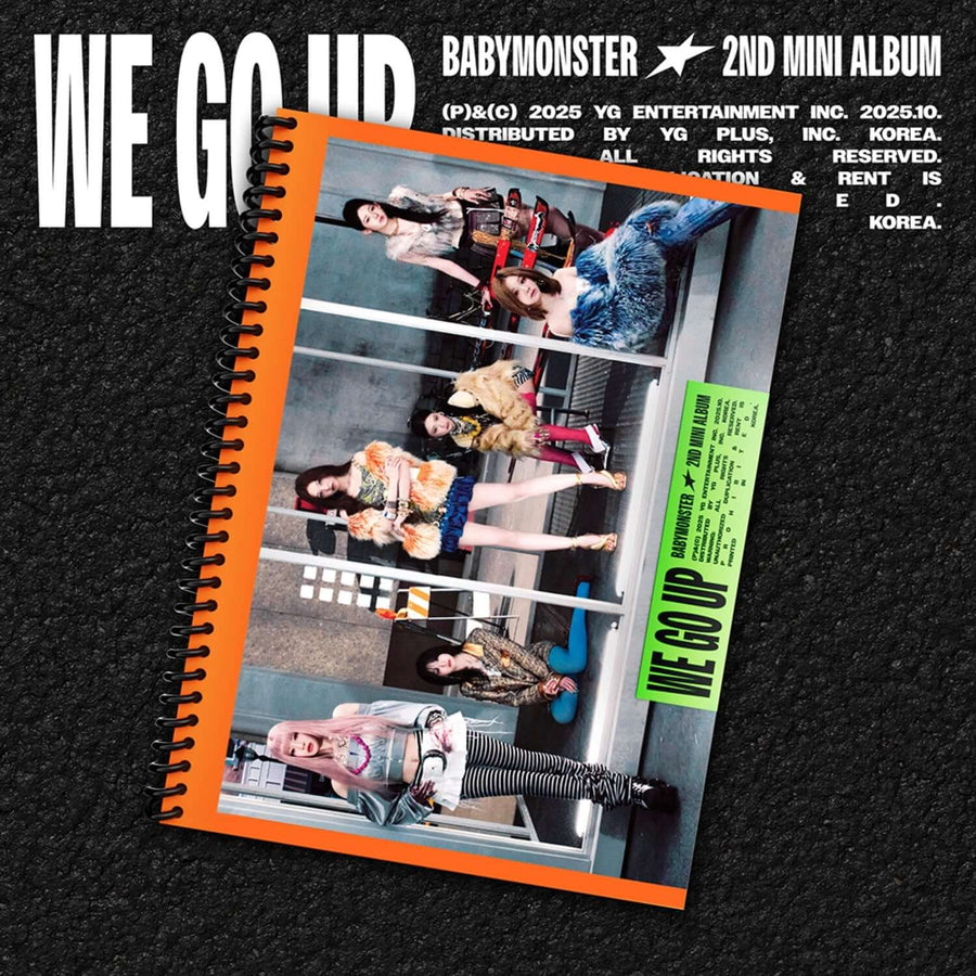 BABYMONSTER - 2nd MINI ALBUM [WE GO UP] GO Ver. - Album Kpop