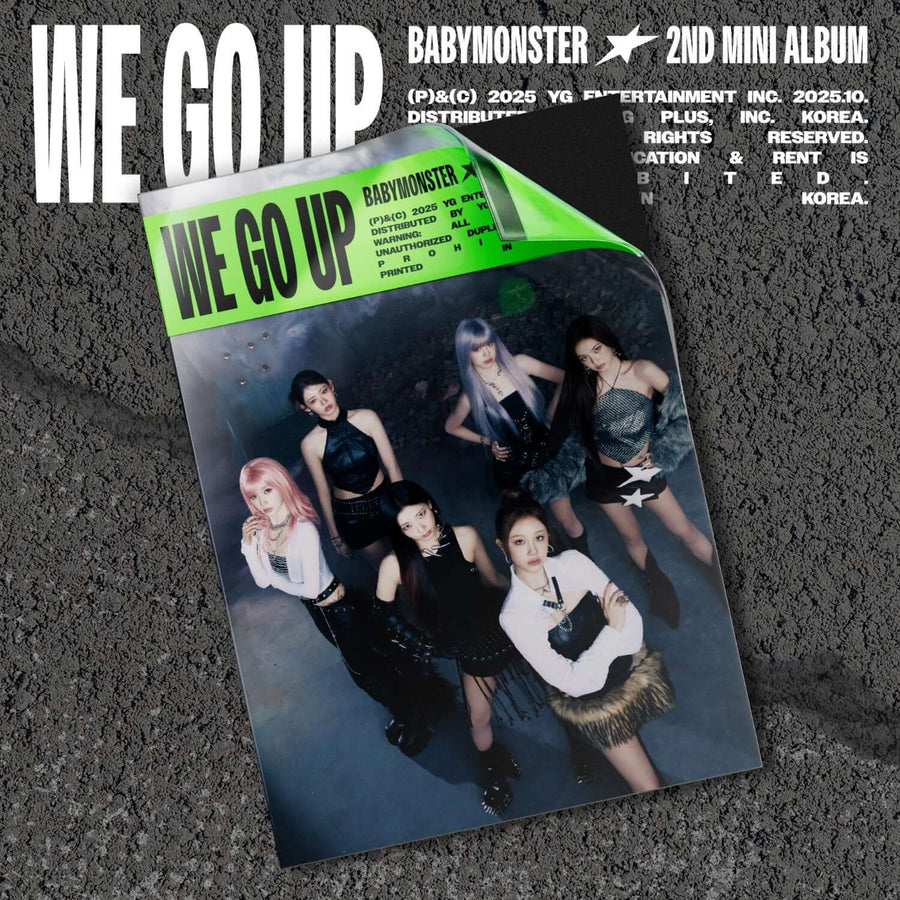 BABYMONSTER - 2nd MINI ALBUM [WE GO UP] WE Ver. - Album Kpop