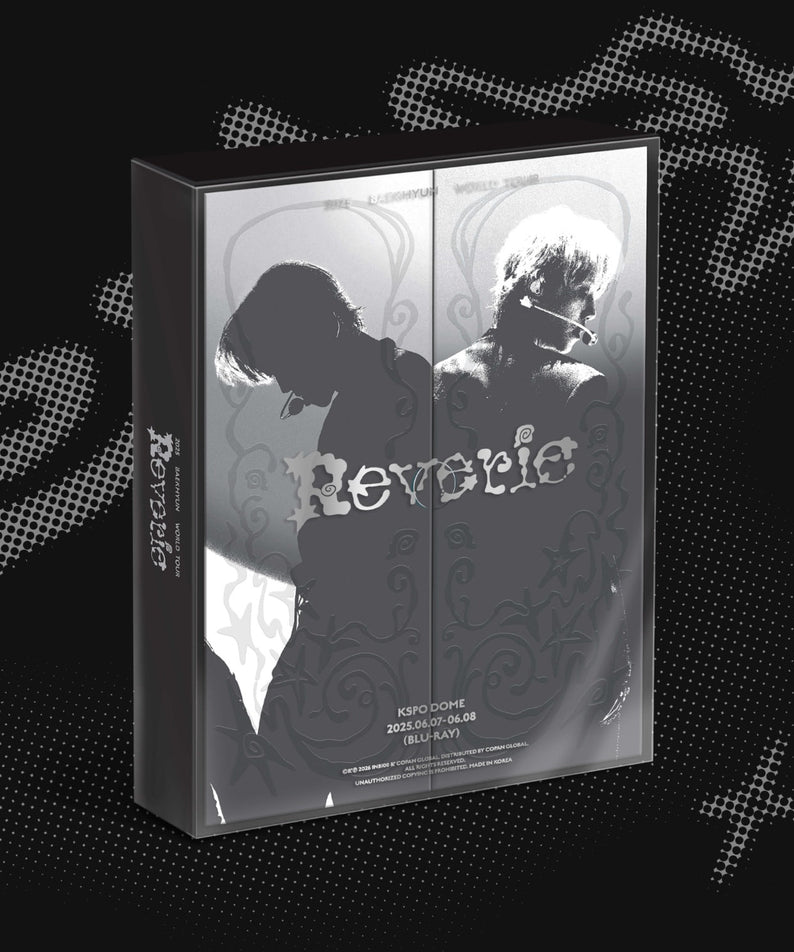 BAEKHYUN - 2025 BAEKHYUN WORLD TOUR [Reverie] in SEOUL (Blu-ray) - Album Kpop : coffret live BAEKHYUN, visuel concert noir