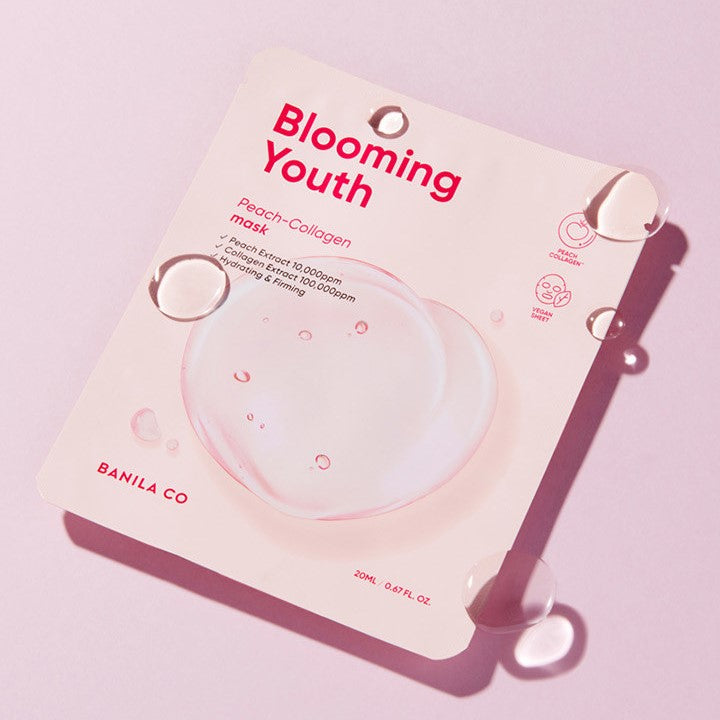 BANILA CO Blooming Youth Peach-Collagen Mask