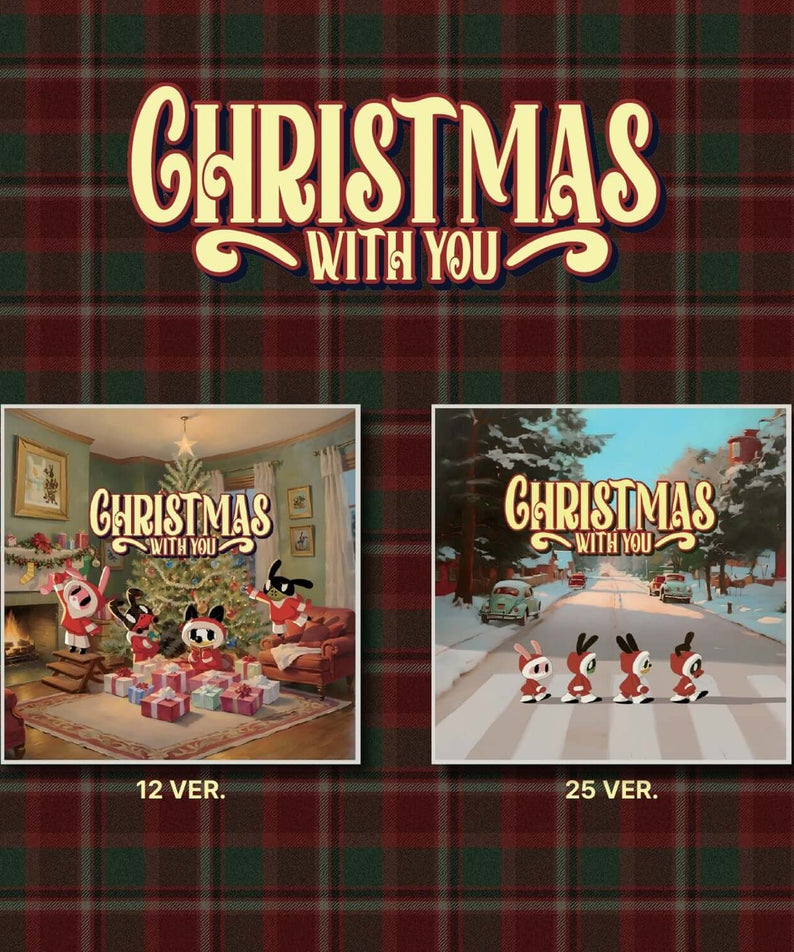 B.A.P (BANG YONGGUK & JUNG DAEHYUN & YOO YOUNGJAE & MOON JONGUP) - Christmas With You (Set of 2), visuels album Kpop