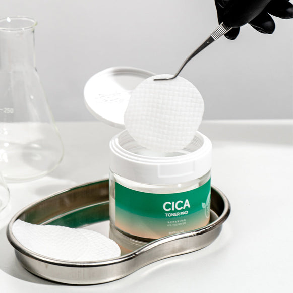 BARULAB The Clean Vegan Toner Pad Cica disponible sur Ma petite Coree, ton Eshop 100% K-beauty en direct de Seoul