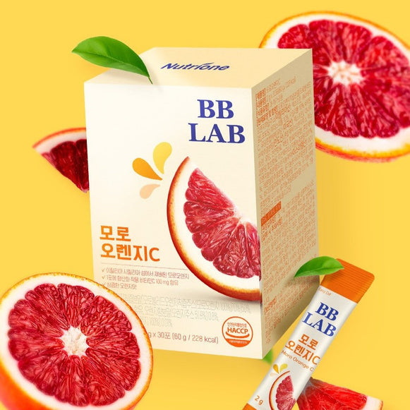 BB LAB Moro Orange C 30 Sticks 60g en stock sur Ma Petite Corée