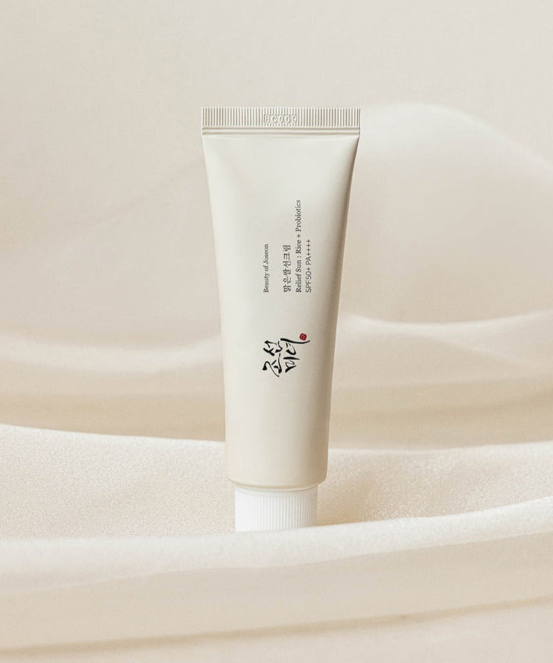 BEAUTY OF JOSEON Relief Sun Rice Sun Cream 50ml disponible sur Ma petite Coree, ton Eshop 100% K-beauty en direct de Seoul