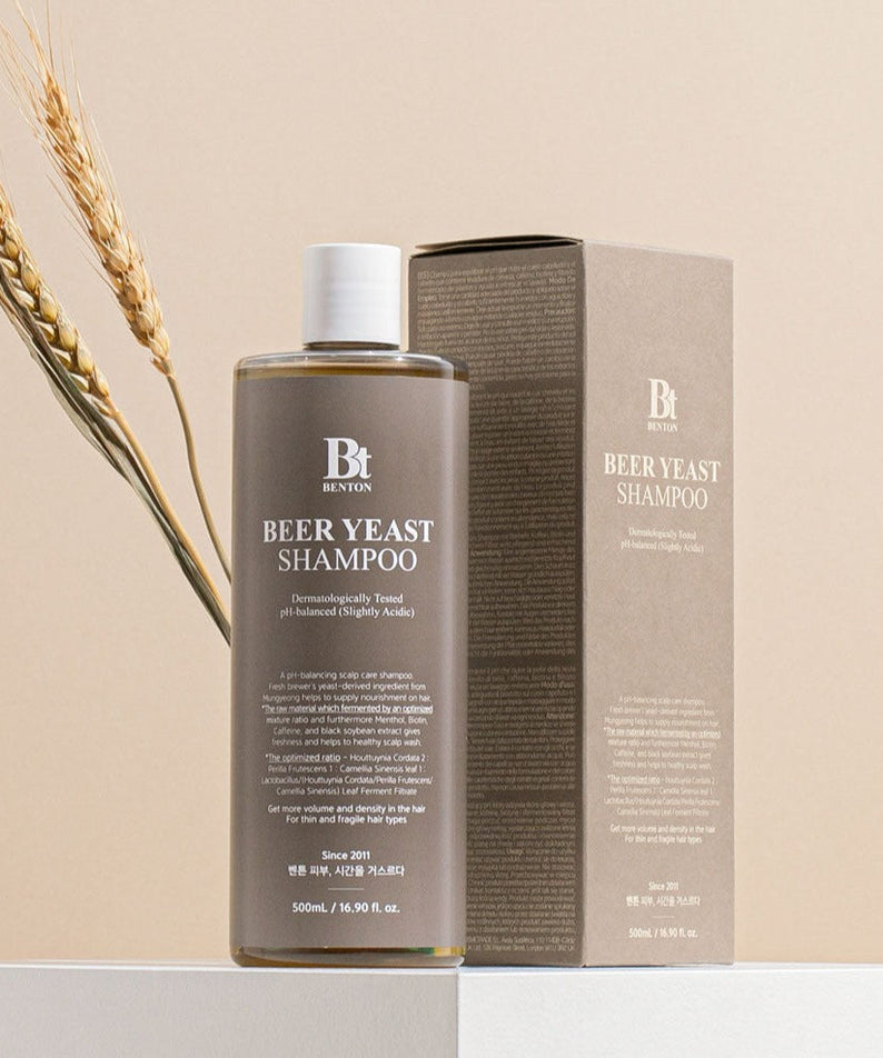 BENTON Beer Yeast Shampoo 500ml disponible sur Ma petite Coree, ton Eshop 100% K-beauty en direct de Seoul
