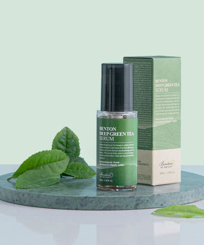 BENTON Deep Green Tea Serum 35ml disponible sur Ma petite Coree, ton Eshop 100% K-beauty en direct de Seoul