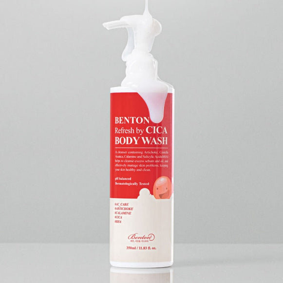 BENTON Refresh by Cica Body Wash 350ml disponible sur Ma petite Coree, ton Eshop 100% K-beauty en direct de Seoul