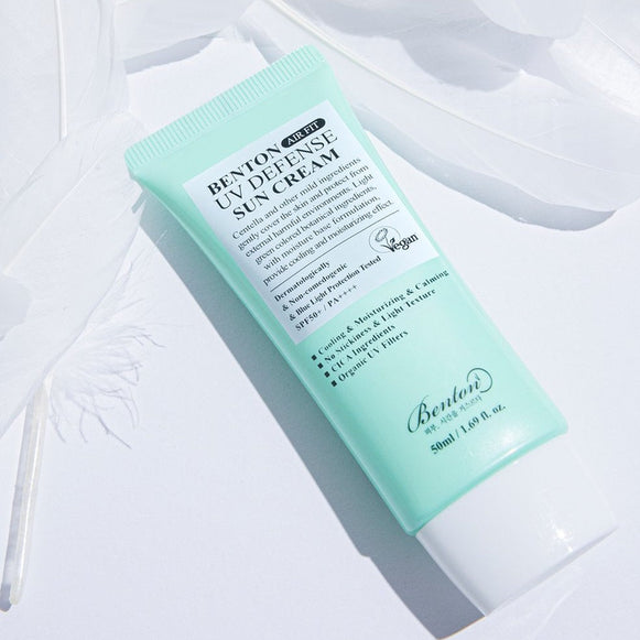 BENTON UV Defense Sun Cream 50ml disponible sur Ma petite Coree, ton Eshop 100% K-beauty en direct de Seoul