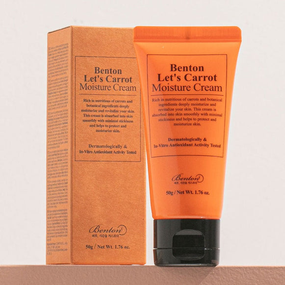 BENTON Let's Carrot Moisture Cream 50g en stock sur Ma Petite Corée