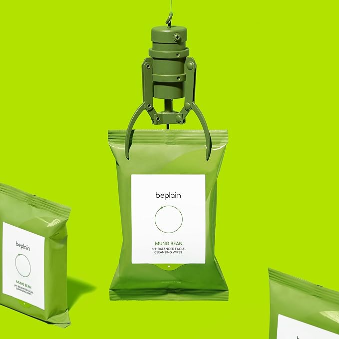 BEPLAIN Green Bean Mild Acid Cleansing Water Tissue 20 Sheets disponible sur Ma petite Coree, ton Eshop 100% K-beauty en direct de Seoul