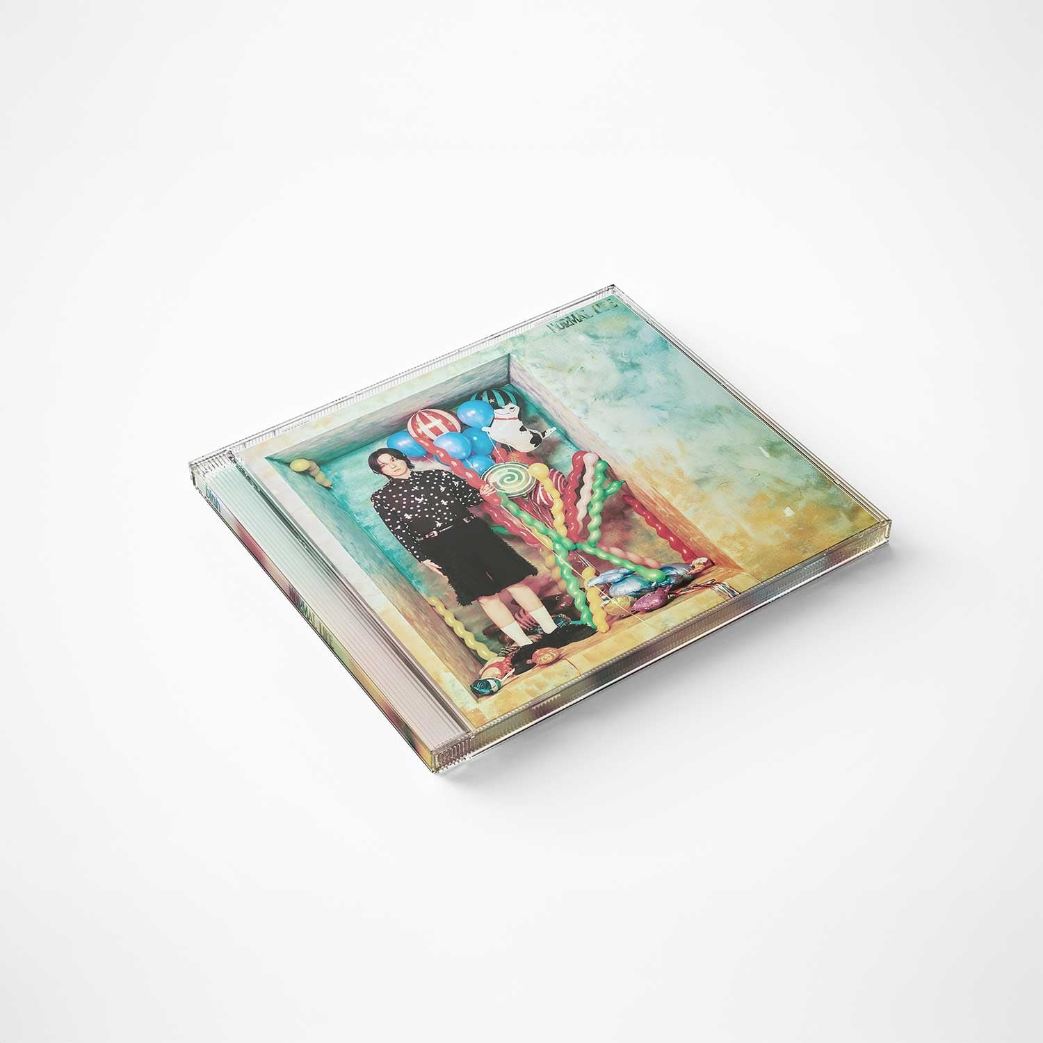 BLAH - [Normal Life] - Album Kpop : pochette colorée sur fond clair, visuel du duo, style nouveau chapitre