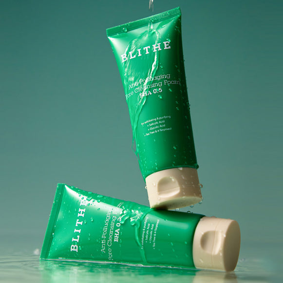 BLITHE Anti-Pollution Aging Pore Cleansing Foam BHA 0.5 150ml