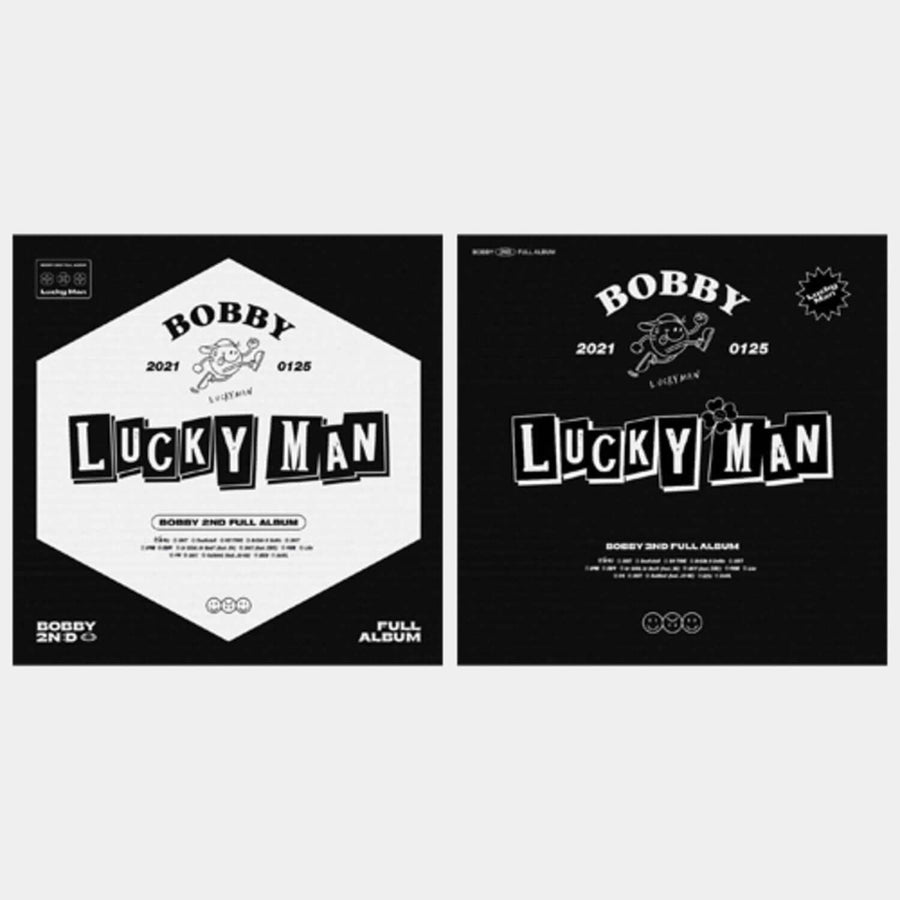 BOBBY - 2nd FULL ALBUM [LUCKY MAN] _ A+B ver. - Album Kpop