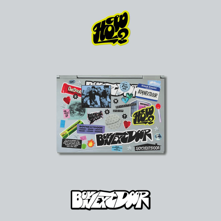 BOYNEXTDOOR - 2nd EP [HOW?] (Sticker ver.) (Set of 6) - Album Kpop