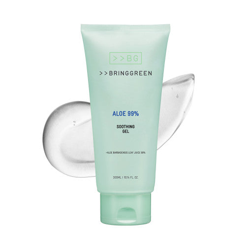 BRINGGREEN Aloe 99% Soothing Gel 300ml disponible sur Ma petite Coree, ton Eshop 100% K-beauty en direct de Seoul