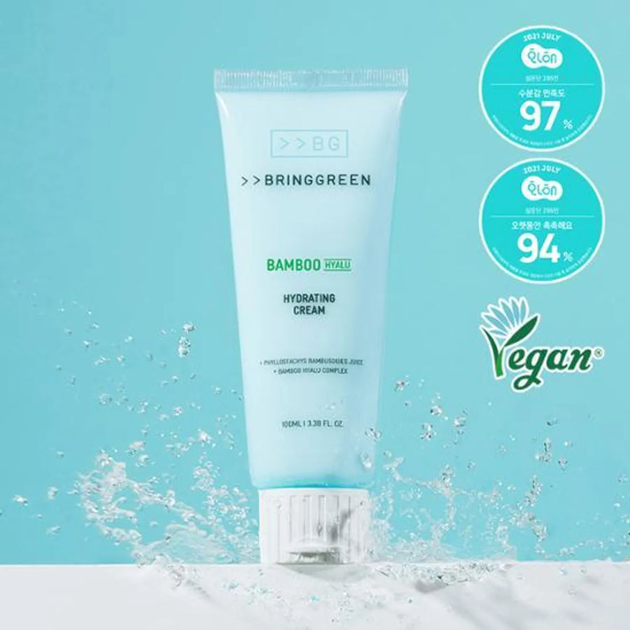 BRINGGREEN Bamboo Hyaluronic Acid Moisture Boosting Cream 100mL