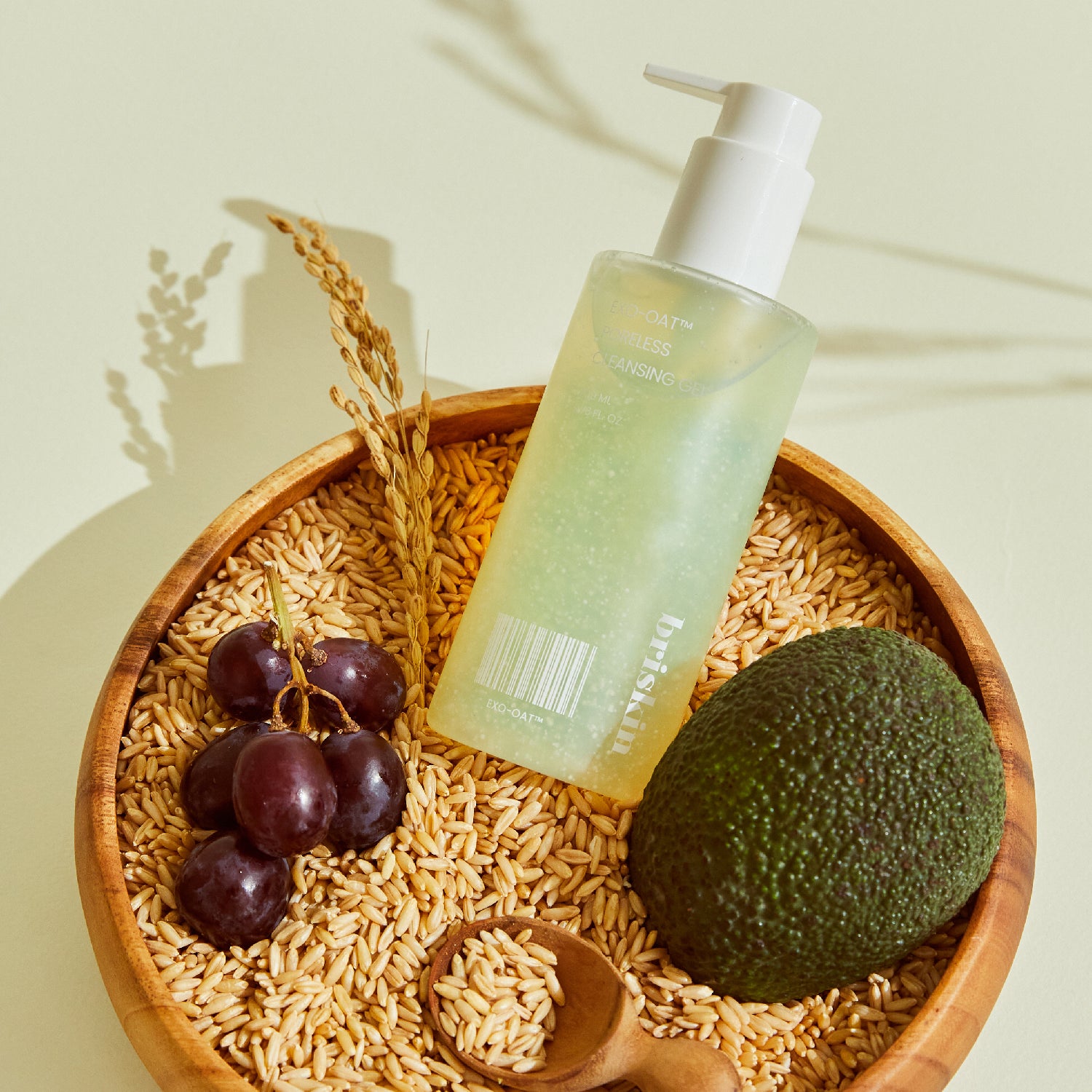 BRISKIN Exo-Oat Poreless Cleansing Gel 200ml