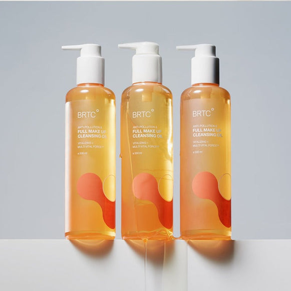 BRTC Anti-Pollution & Full Make Up Cleansing Oil 300ml disponible sur Ma petite Coree, ton Eshop 100% K-beauty en direct de Seoul
