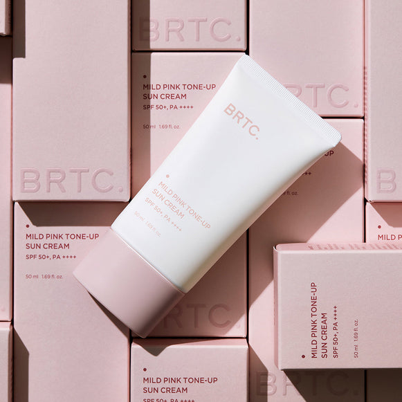 BRTC Mild Pink Tone-Up Sun Cream 50ml disponible sur Ma petite Coree, ton Eshop 100% K-beauty en direct de Seoul