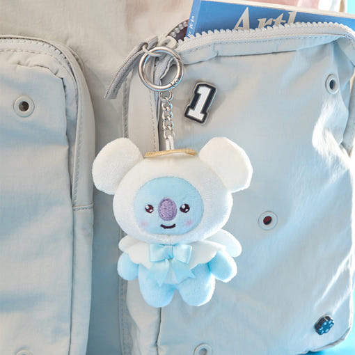 BT21 Angel & Villain Angel Plushy Key Ring disponible sur Ma petite Coree, ton Eshop 100% K-beauty en direct de Seoul