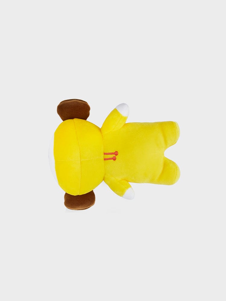BT21 CHIMMY WRIST REST FOR MOUSE CHEWY CHEWY CHIMMY, peluche officielle LINE, coussin poignet souris sur fond clair