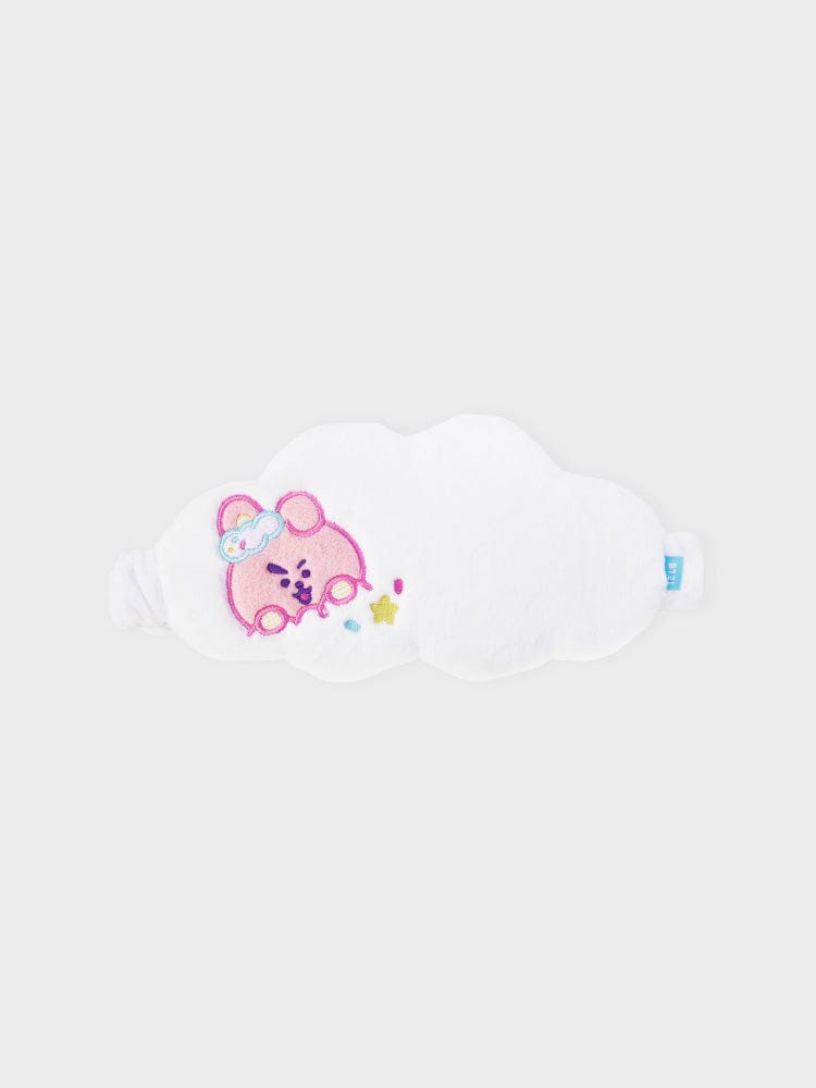 BT21 COOKY SLEEP SHADE ON THE CLOUD EDITION, doudou nuage COOKY rose, ambiance kawaii, décoration salon, LINE FRIENDS officiel
