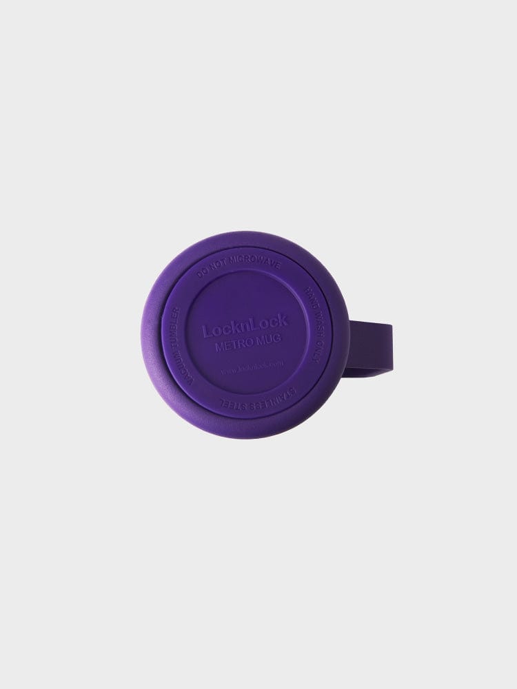 BT21 COOKY TUMBLER PURPLE OF WISH EDITION : gobelet/thermos violet LINE FRIENDS avec COOKY, style kawaii.