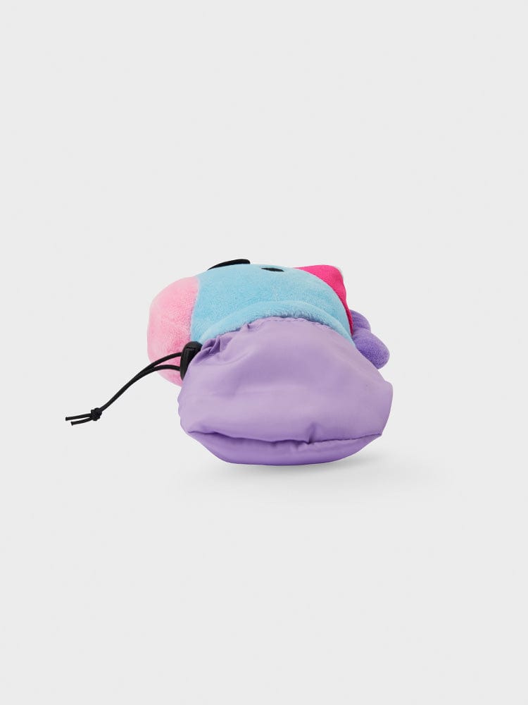 BT21 MANG BABY TRAVEL BAG CHARM, porte-clés LINE FRIENDS sous licence, petit charm coloré posé sur fond clair.