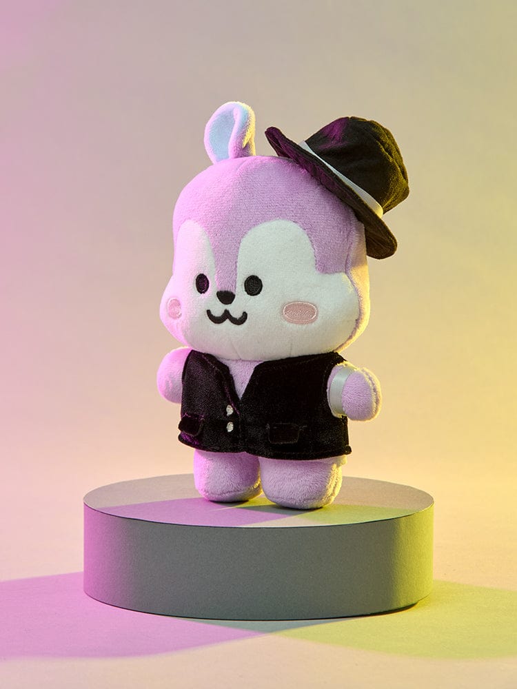 BT21 MANG Born to Dance Small Wire Doll, peluche officielle LINE FRIENDS sur socle, personnage poney danseur masqué
