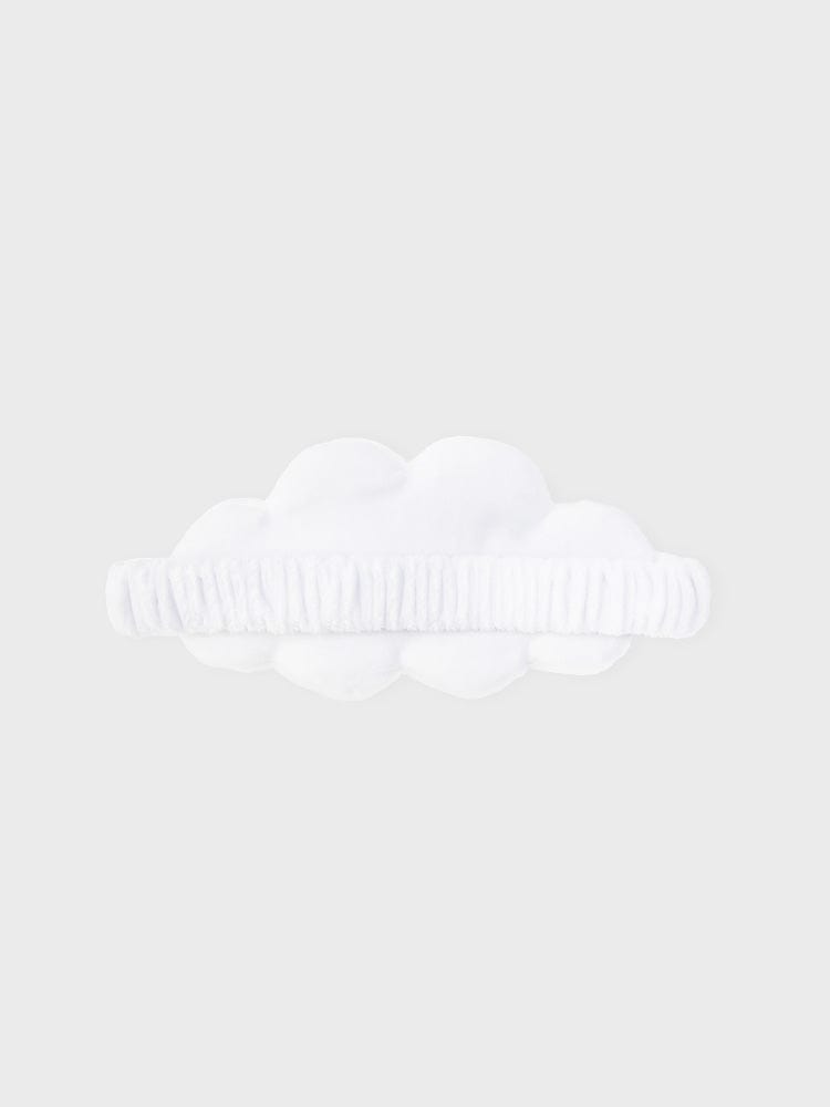 BT21 MANG SLEEP SHADE ON THE CLOUD EDITION LINE FRIENDS : housse nuage blanche décorative pour ambiance kawaii