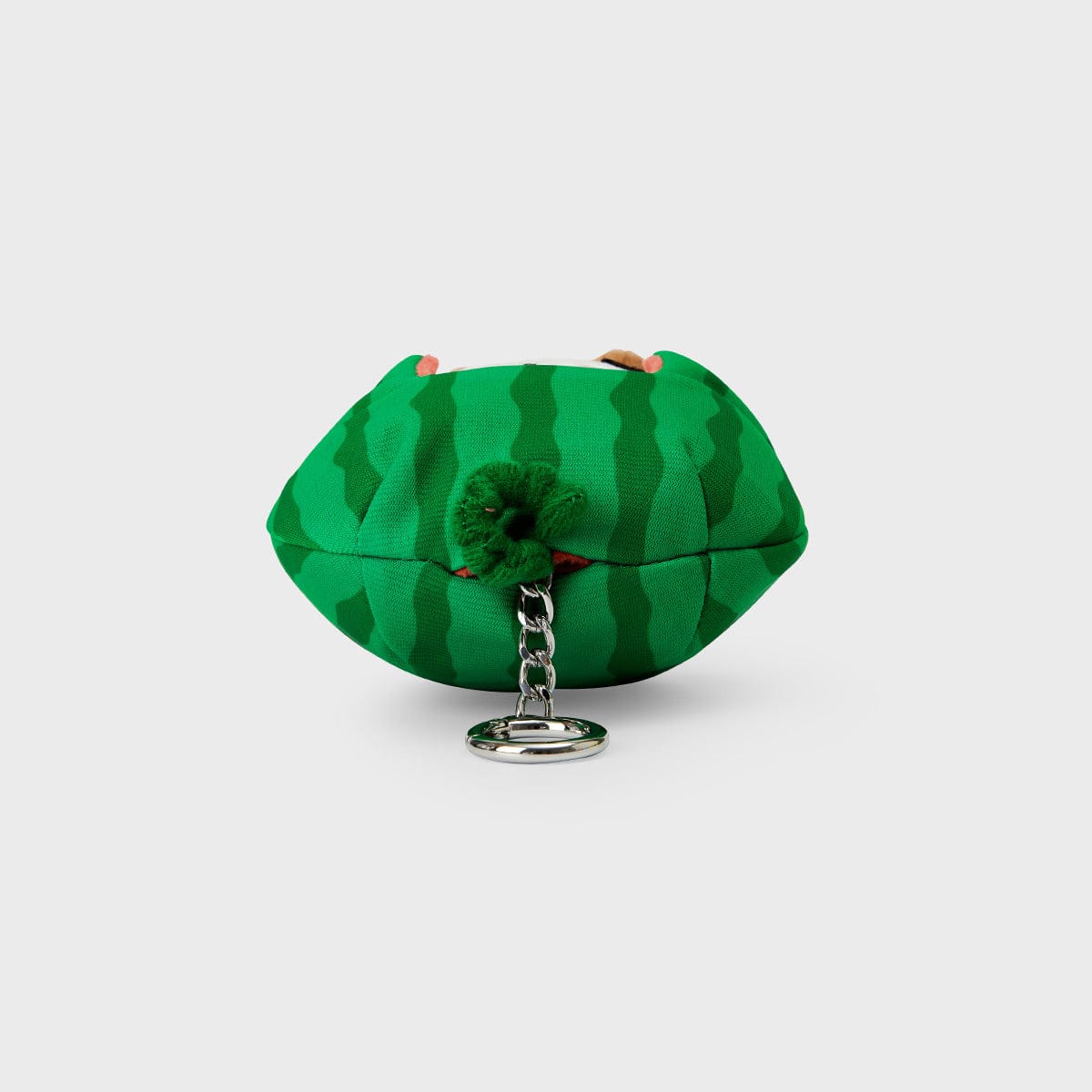 BT21 RJ SUMMER LANE BODY BAG CHARM, porte-clés officiel LINE FRIENDS, alpaga RJ sur fond blanc, couleur verte