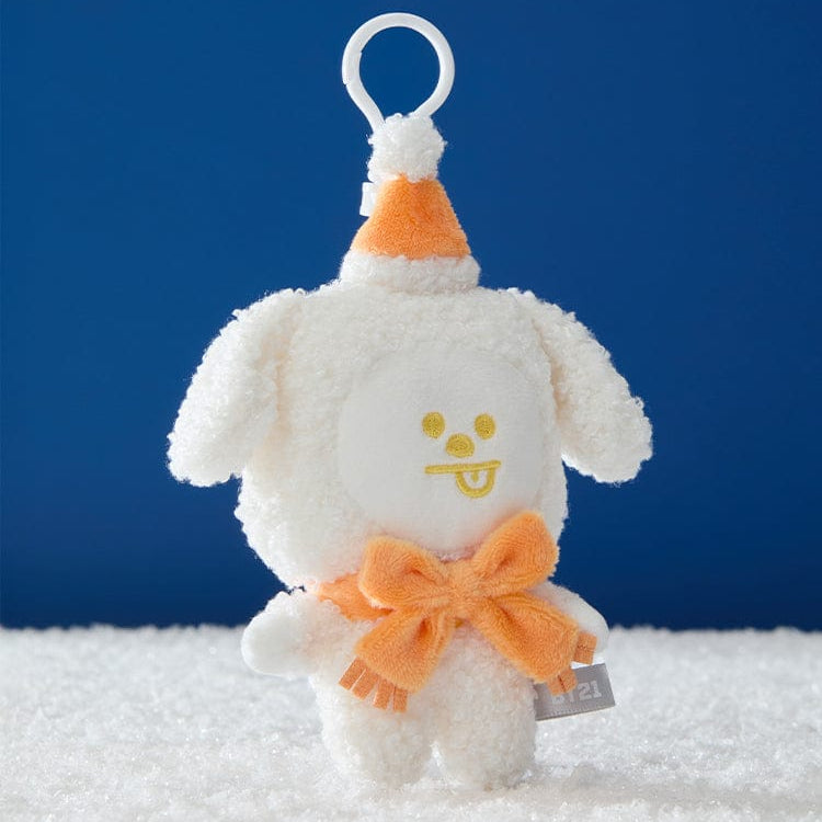 BT21  Snowman Doll Keychain