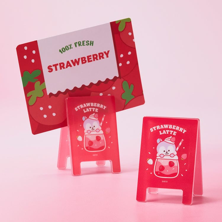 BT21  Strawberry Party Random Acrylic Multi Clip (1 Piece)