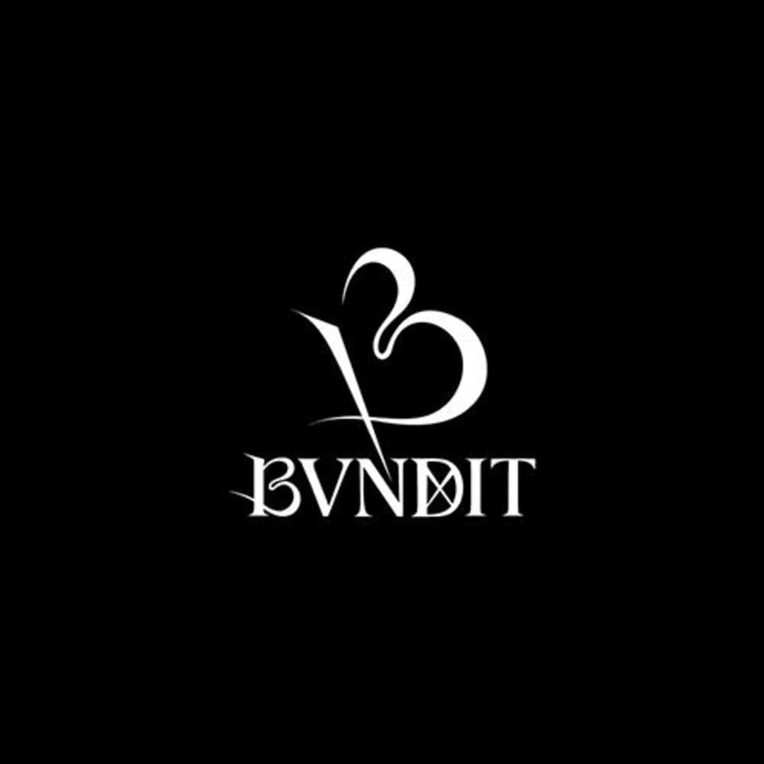 BVNDIT - 3rd MINI ALBUM [Re-Original] - Album Kpop, cover BVNDIT noire avec logo “B” stylisé sur fond sombre.