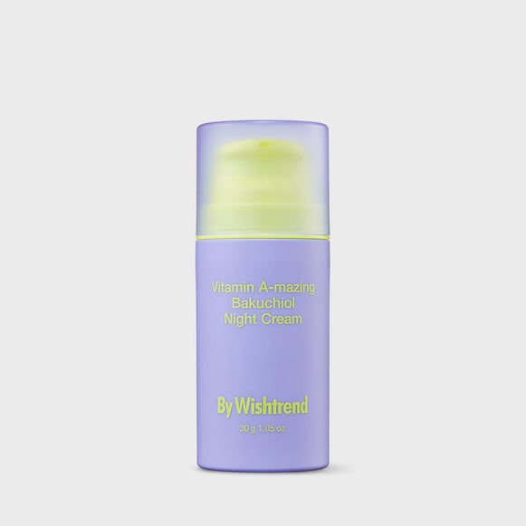 BY WISHTREND Vitamin A-Mazing Bakuchiol Night Cream 30g disponible sur Ma petite Coree, ton Eshop 100% K-beauty en direct de Seoul