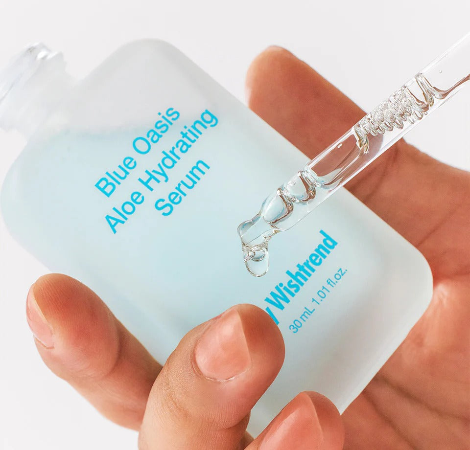 BY WISHTREND Blue Aloe Hydrating Serum 30ml