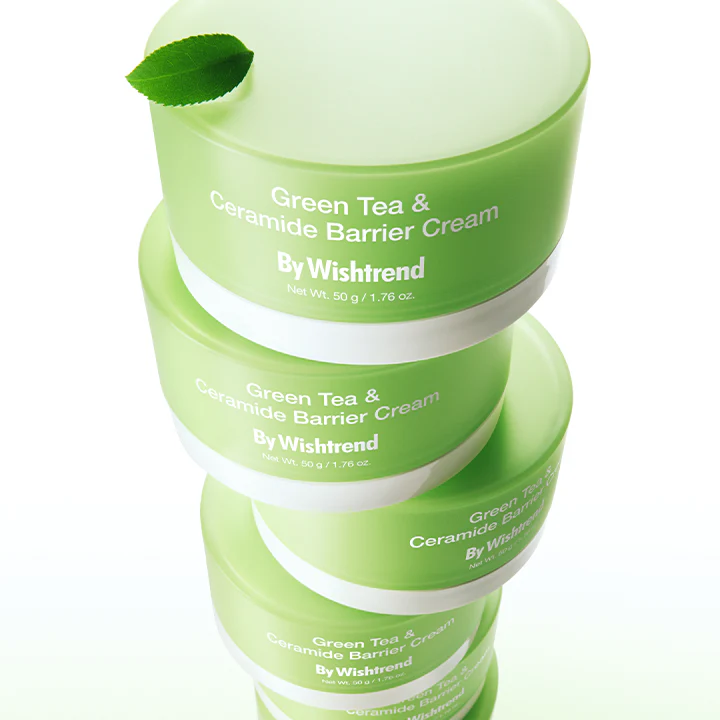 BY WISHTREND  Green Tea & Ceramide Barrier Cream 50g