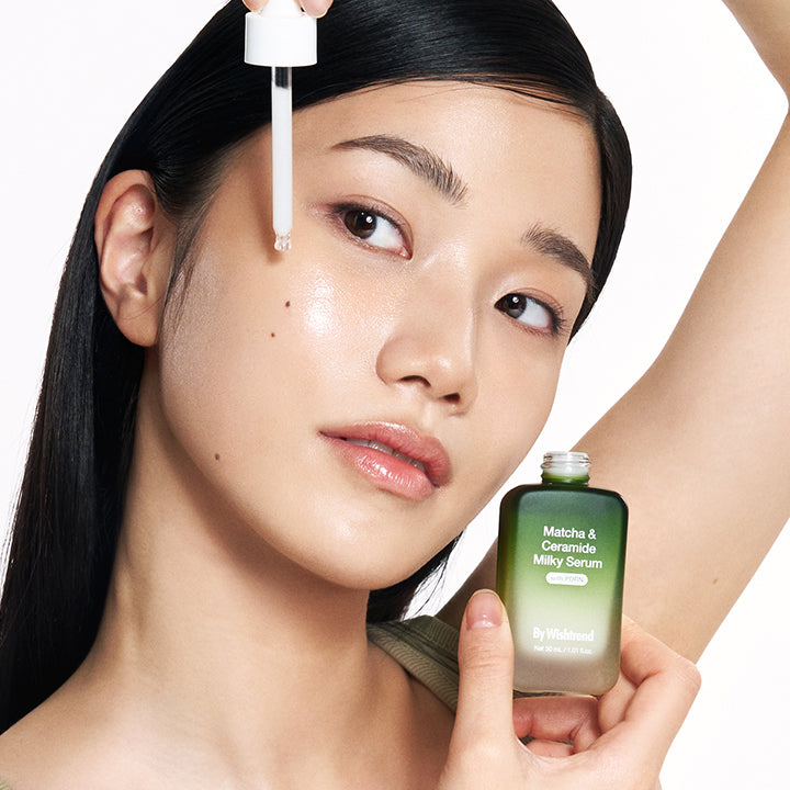 BY WISHTREND Matcha & Ceramide Milky Serum 30ml