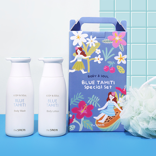 THE SAEM  Body & Soul BlueTahiti Special Set