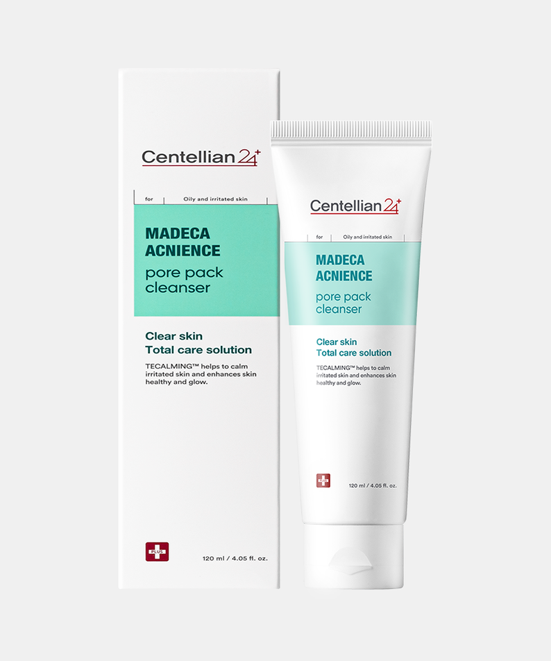 CENTELLIAN 24 Madeca Acnience Pore Pack Cleanser 120ml - Purifiant pour peau éclatante et saine en soins complets