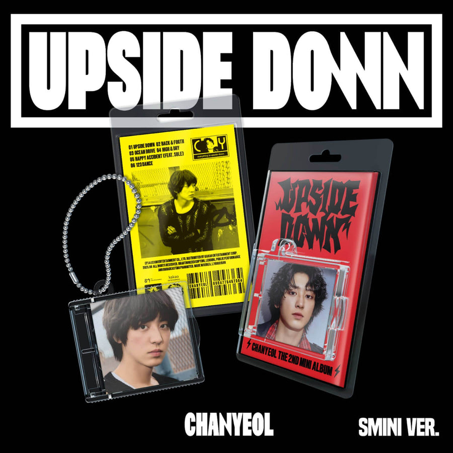 CHANYEOL - 2nd Album [Upside Down] (SMini Ver.)(Smart Album) (Set of 2) - Album Kpop