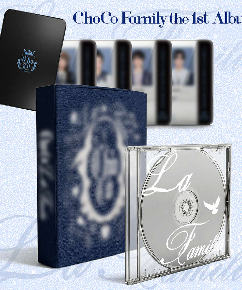 CHOCO1 X CHOCO2 - [ChoCo La Familia] - Album Kpop, visuel album et CD avec pochettes, style Kpop, marque CHOCO1 X CHOCO2
